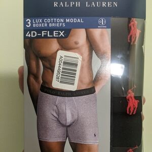 Ralph Lauren Black Boxer Briefs Comfortable Fit